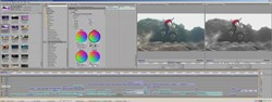 Realtime secondary color correction